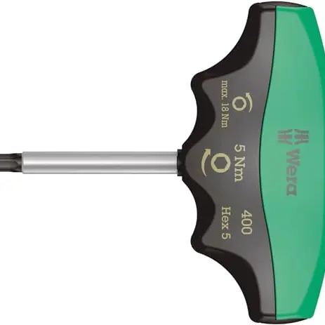 Wera Drehmoment Schraubendreher 5.0 mm - Schwarz/Grün