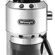 De'Longhi Dedica KG 520.M Elektrische Kaffeemühle, Vollmetallgehäuse, Edelstahl, einstellbare Mahlgrade