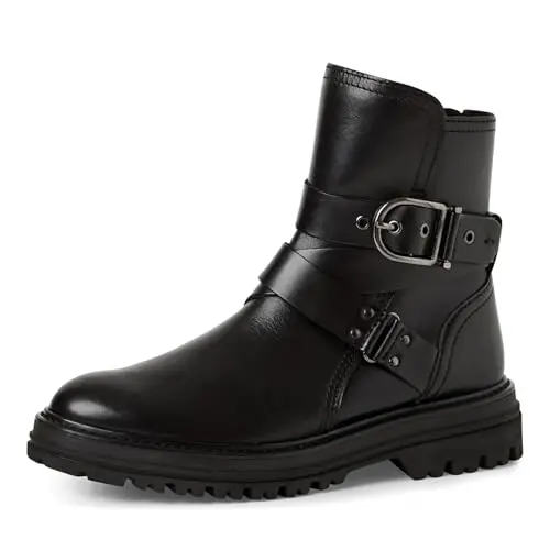Marco Tozzi Damen Stiefelette Schwarz EU 38