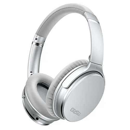 Srhythm NC35 Over-Ear Bluetooth Kopfhörer mit Active Noise Cancelling und Schnellladung, 50+ Std. Wiedergabe, Komfort-Ohrmuscheln