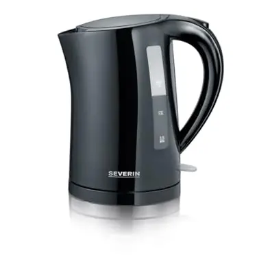 SEVERIN Wasserkocher, 1,5 Liter, schwarz