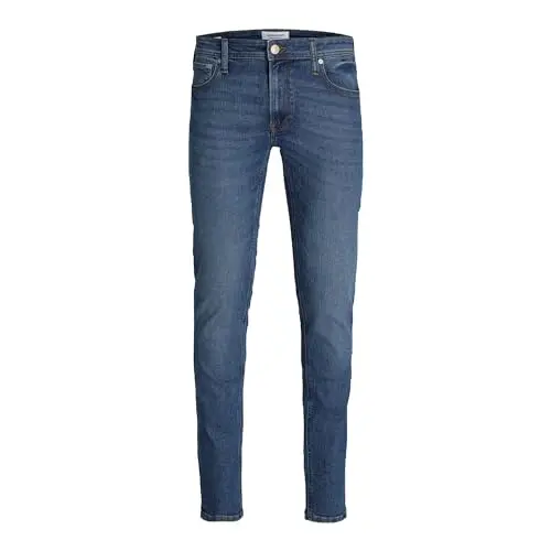 JACK & JONES Damen Hose Jjiliam Jjoriginal Sq, Blue Denim, 28W / 32L