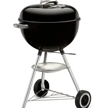 Weber Classic Kettle Holzkohlegrill Ø 47cm - Schwarz (1241304)