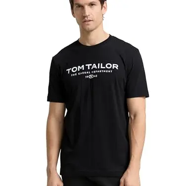 Baumwoll-T-Shirt mit Logo-Print