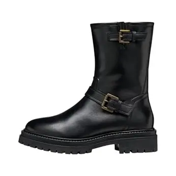 Geox Damen Ankle Boots Schwarz, Größe 35