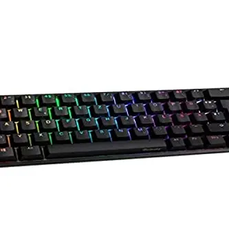 Ducky ONE 2 SF Gaming Tastatur - RGB, 65% Keyboard, Kabelgebunden, Schwarze PBT Keycaps