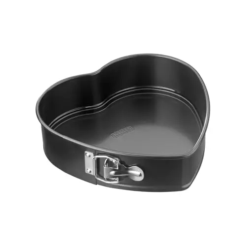 Springform Herz Classic 26 cm, Schwarz