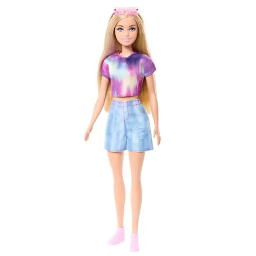 Barbie Mysteries: Beach Detectives Malibu Modepuppe mit Outfit, Accessoires und Sonnenbrille