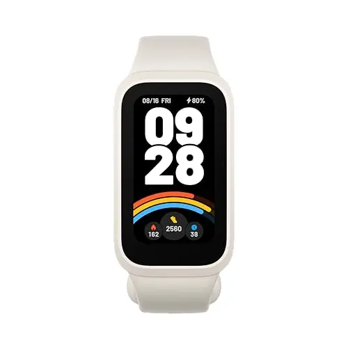 XIAOMI Smart Band 9 Active Weiß – 1.47" Display, 18 Tage Akku, 50 Sportmodi, Wasserdicht