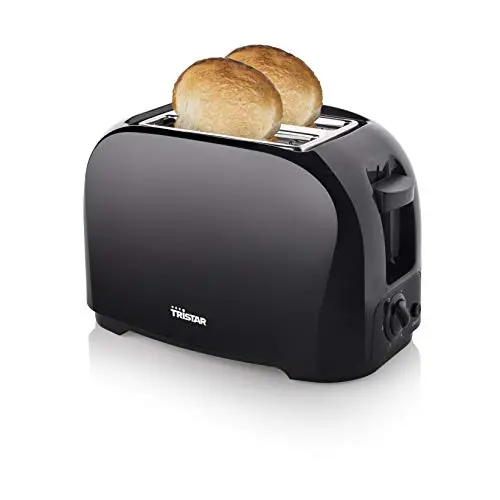 Tristar BR-1025 Toaster mit 6 Bräunungsstufen und Brötchenaufsatz