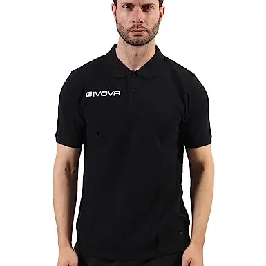 Givova Polo Sommer Schwarz 3XS