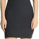Calvin Klein Damen Bodycon Kleid Grau (Washed Black), Größe M