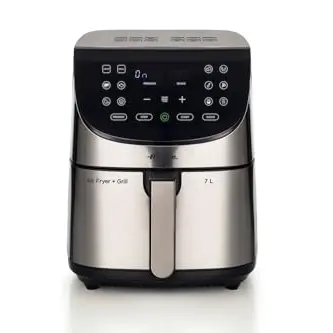 ARIETE Ölfreie Fritteuse 2 KG – Edelstahl – Modell 4628