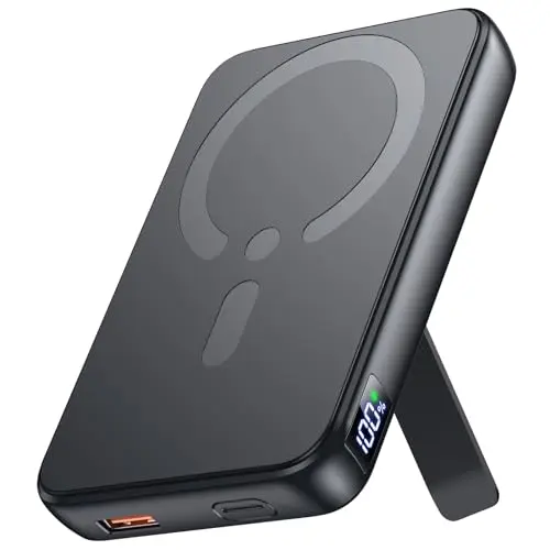 Powerbank für MagSafe 12000mAh, kabelloses Schnellladen für iPhone 17/16/15/14/13/12 Pro/Pro Max