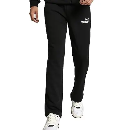 PUMA Herren Ess Logo Pants, Puma Black, Größe L EU