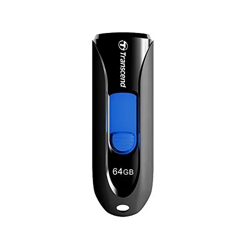 Transcend 64GB JetFlash 790 USB Stick, Schwarz