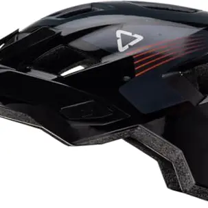 Leatt MTB AllMtn 1.0 Helm für Kinder, Größe XS (50-54 cm), Schwarz