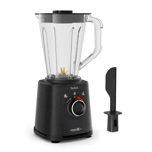 Tefal PerfectMix+ Hochgeschwindigkeits-Standmixer, 1,5 L Kapazität, einfache Reinigung, Schwarz