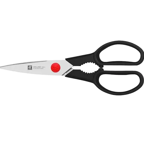 ZWILLING Twin L Küchenschere 20 cm - Universalschere, Schwarz