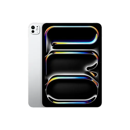 Apple iPad Pro 11" (M4) 2TB, Ultra Retina XDR, Face ID, Wi-Fi 6E, 12 MP Front & Rear Kamera, Edelstahl, Silber