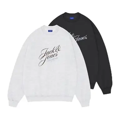 JACK & JONES Jorinwood Sweatshirt im Doppelpack, Crew Neck