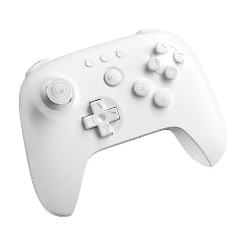 8Bitdo 64 Bluetooth Controller für Switch und Windows (Weiß)