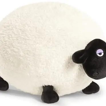NICI Kuscheltier Shaun das Schaf Shirley 17cm - Weiches Plüschtier zum Kuscheln und Spielen, perfekte Geschenkidee