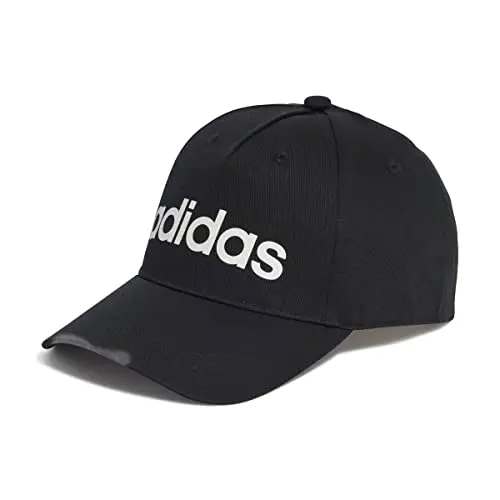 adidas DAILY CAP Unisex, Schwarz/Weiß, Größe M