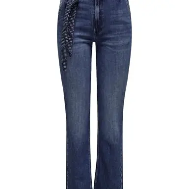 ONLY Damen Jeans, Medium Blue Denim, Slim Fit, Größe 29W x 32L