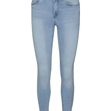 VERO MODA Damen Jeans VMTANYA, Hellblau, Größe XS/32