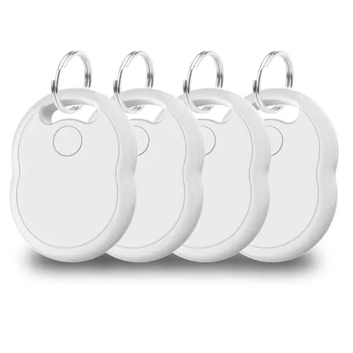 PANAMALAR Smart Tracker 4er Set – Bluetooth Schlüssel- & Gegenstandsfinder für Kinder, Koffer, Taschen, Hunde (iOS kompatibel)