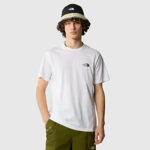 The North Face Simple Dome T-Shirt Herren TNF White Größe XS