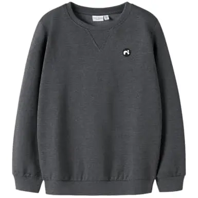 IT Jungen Sweatshirt Nkmvimo, Dunkelgrau, Größen 158-164
