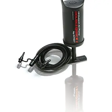 Intex Double Quick 1 Handpumpe mit 3 Düsenaufsätzen - 29 cm