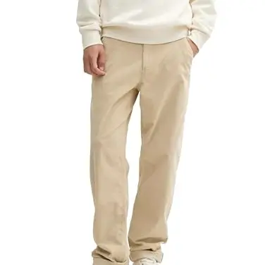 TOM TAILOR Herren Loose Tapered Fit Hose - Cashew Beige, XL