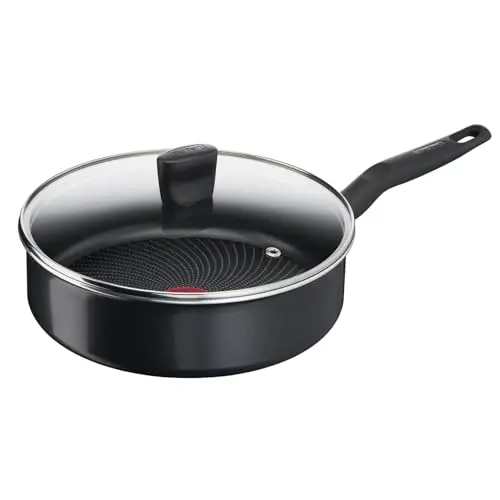 Tefal Schmorpfanne 24 cm Start'Easy, Induktion, Antihaftbeschichtung, geeignet für alle Herdarten