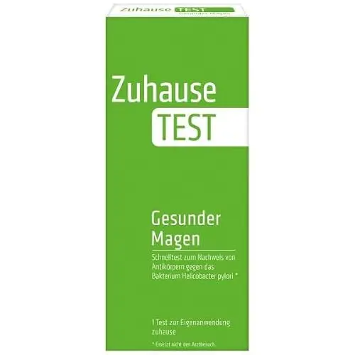 NanoRepro ZuhauseTEST Gesunder Magen - Schnelltest für Helicobacter Pylori Antikörper bei Sodbrennen und Magenschmerzen