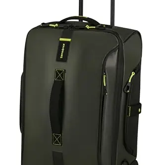 Samsonite Paradiver Light - Reisetasche mit Rollen und Rucksackfunktion, 55 cm, Handgepäck, Wasserabweisend, 51L, Jungle Green