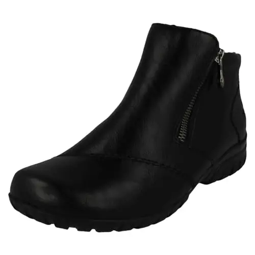 Rieker Damen Stiefelette L4663 in Schwarz, Größe 40 EU