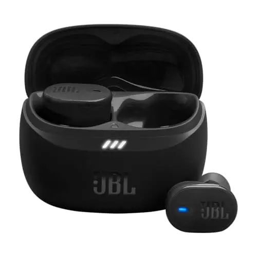 JBL Tune Buds 2 – Kabellose Bluetooth-In-Ear-Ohrhörer, 48 h Akkulaufzeit, IP54, Multipoint, Ergonomisches Design, Schwarz