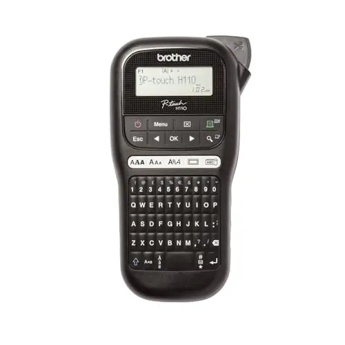 Brother PT-H110 Beschriftungsgerät für 3,5 bis 12 mm Schriftbänder, 20 mm/Sek. Druckgeschwindigkeit