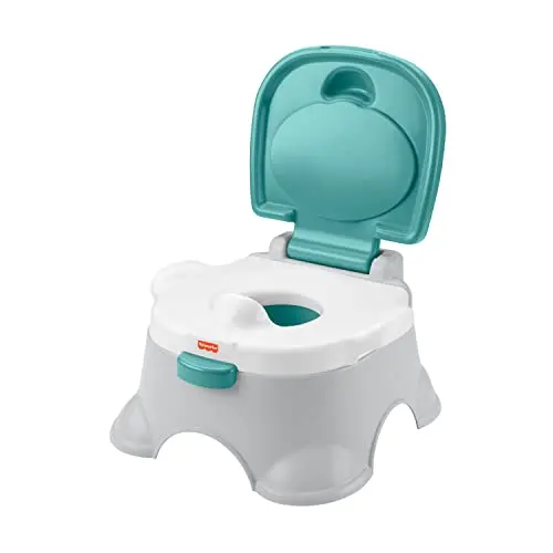 Fisher-Price 3-in-1 Töpfchentrainingsstuhl mit Toilettensitzaufsatz für Kleinkinder