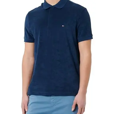 Tommy Hilfiger S/S Polo Herren - Nachtblau, XL