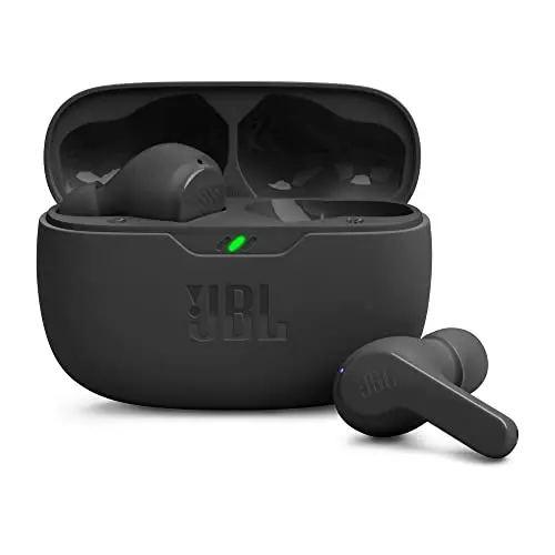 JBL Wave Beam – Kabellose In-Ear Ohrhörer – 32 Stunden Akkulaufzeit – Schwarz