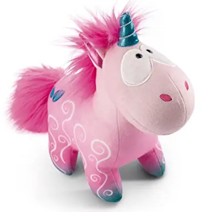 NICI Kuscheltier Einhorn Midnight Floral 22 cm – Weiches Plüschtier für Kinder & Erwachsene, tolle Geschenkidee, pink