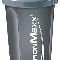 IronMaxx Eiweiß Shaker 700ml - Anthrazit Matt | Auslaufsicher & spülmaschinengeeignet