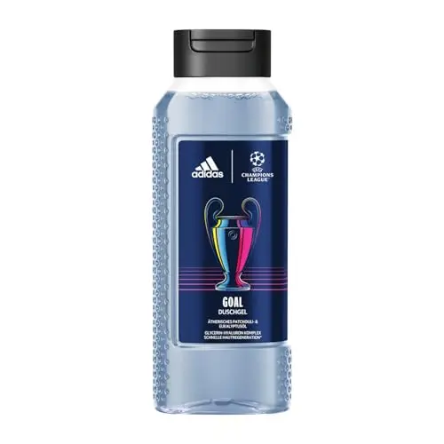 adidas UEFA Champions League Goal Edition Duschgel, erfrischender Duft für Männer, 250ml