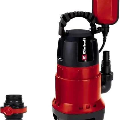 Einhell Schmutzwasserpumpe GC-DP 7835 - 780W, 15.700 L/h Förderleistung, mit Schwimmerschalter und Tragegriff
