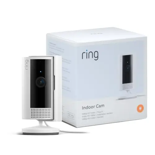 Ring Innenkamera 2. Gen. | Überwachungskamera für den Innenbereich | 1080p HD, WLAN, ideal für Haustiere