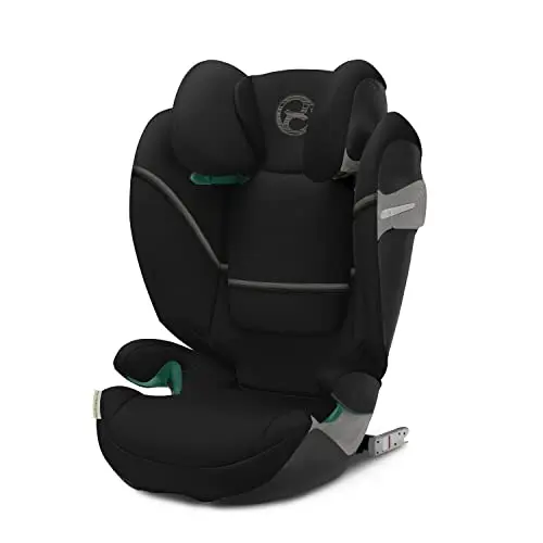 CYBEX Gold Kindersitz Solution S2 i-Fix, Moon Black, 3 bis 12 Jahre